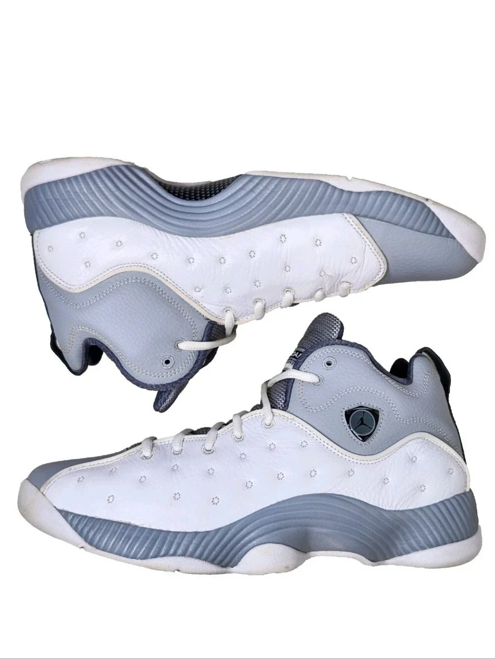 NIKE Air Jordan Jumpman Team 2 Sz 11.5 Cool Grey White 819175-103